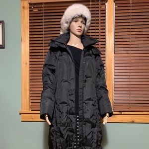 NWOT MARK NEW YORK HOODED PUFFY COAT SIZE M BLACK